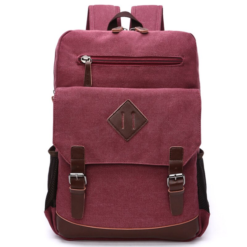 Mochila informal para hombre, Mochila Retro de lona para estudiantes universitarios, Mochila de viaje para hombre, bolsas multifunción para portátil, Mochila Vintage CG