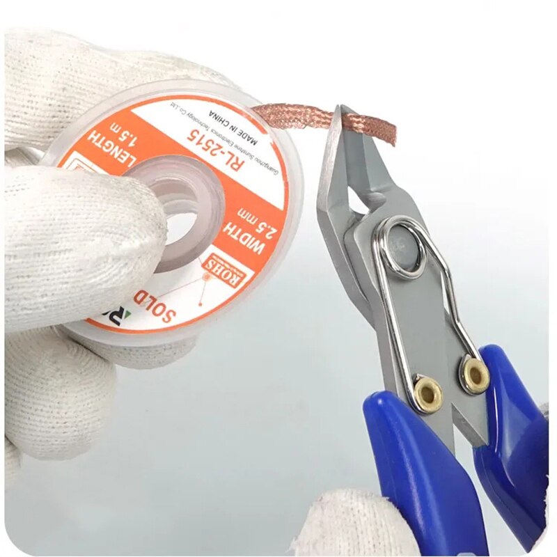 5 inch Precision Mini Cutting Pliers Anti-slip Electric Wire Cable Cutters Side Snip High Hardness Diagonal Nipper Hand Tools