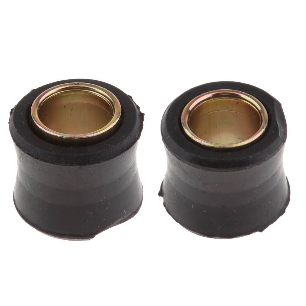 2PCS Motorcycle V bush-end Rubber&amp;Metal, Shock Absorber Suspension Bushing for ATV/Motorcross/Dirt Bike