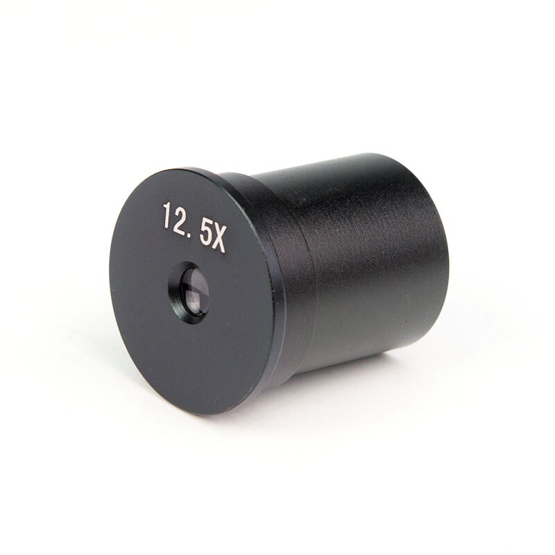 Huygens ópticos oculares serie XSP, lente Ocular de microscopio biológico Simple con tamaño de montaje de 23,2mm, 12,5x