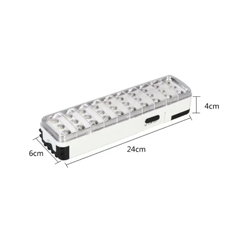 LED Emergency Light Portable Wall-Mounted Rechargeable Automatic Lantern Work Light Battery Light Bulb for Home Power Outage