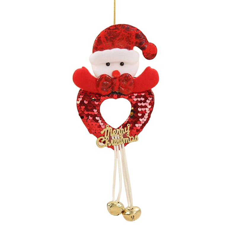 Kerstboom Ornament Kerstman Elanden Ster Opknoping Hanger Xmas Christmas Party Decor Voor Thuis: style3