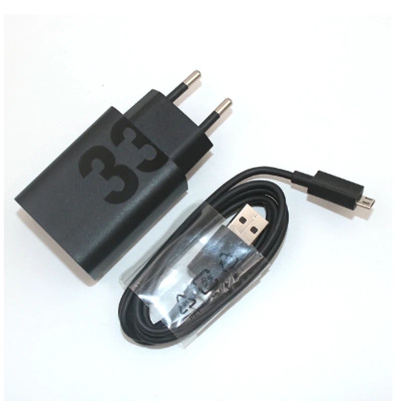 Caricabatterie rapido da 33 W per Motorola bordo S30 S pro G G9 G8 G7 più Z3 G73 E5 E7 E30 turbo potenza Adattatore rapido UE 1 M Micore/Tipo Cavo: DE