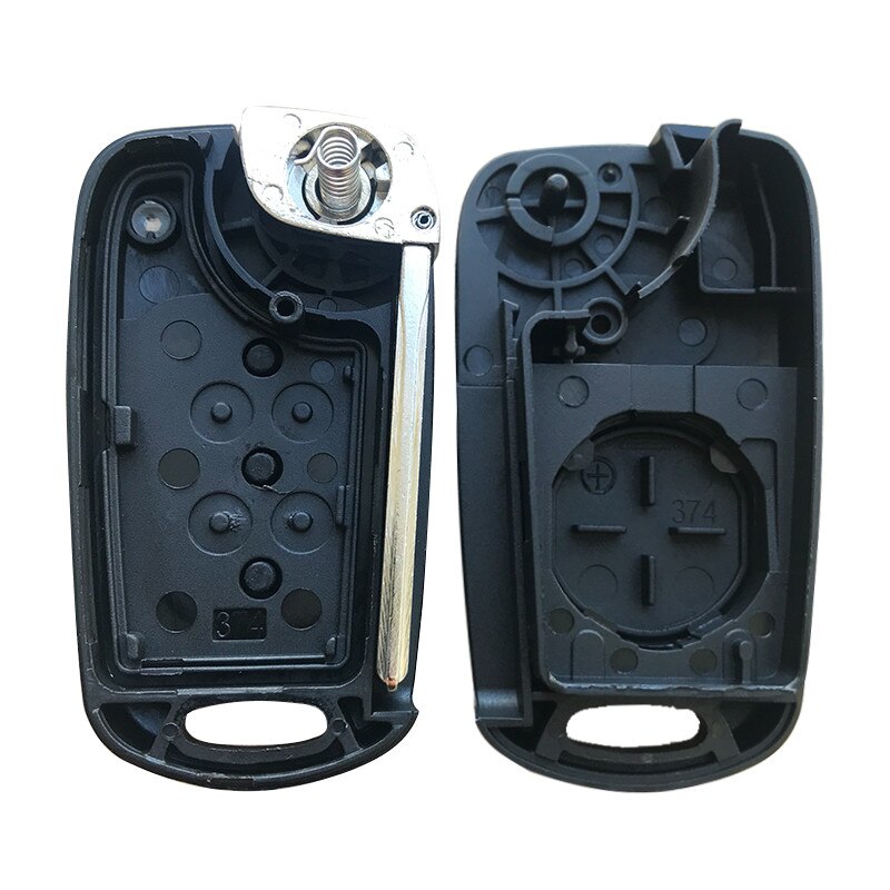 Carcasa de llave remota para Hyundai I20, I30, IX35, I35, Accent, Kia, Picanto, Sportage, K5, 3 botones, funda plegable para llave remota, novedad