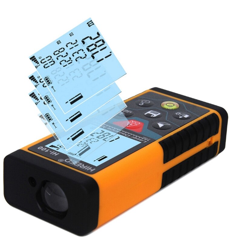Distance Meter Distance Meter 100M Tape Distance Meter Built-In Measuring Digital Ruler