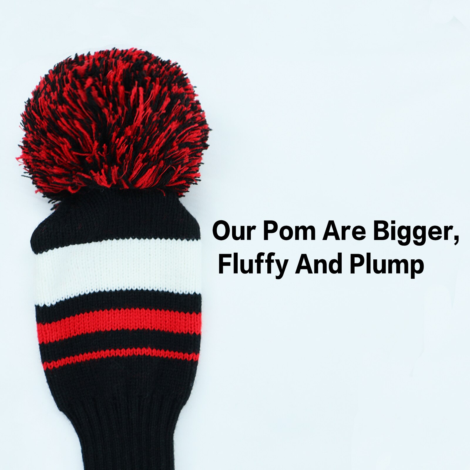 Pom Golf Club Covers Headcovers Set #1 #3 #5 Voor Driver Fairway Hybrid Putter Headcover 1 3 4 5 7 X