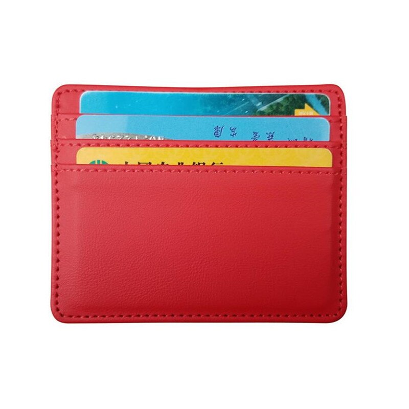 Kaarthouder Slanke Bank Credit Card Id Kaarten Coin Pouch Case Tas Portemonnee Organisator Vrouwen Mannen Dunne Visitekaartje Portemonnee