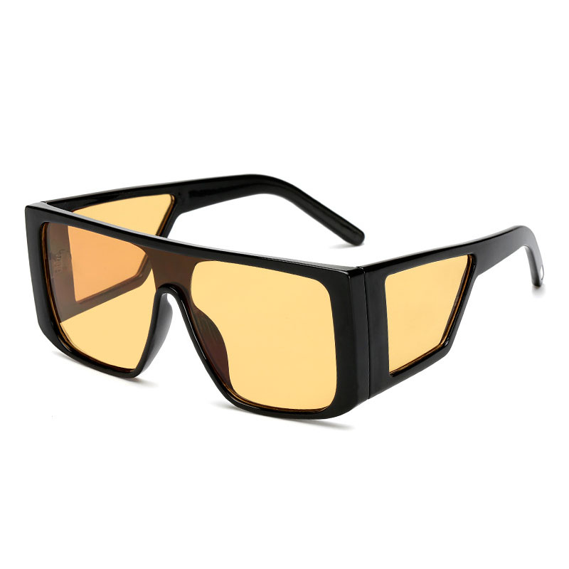 Mærke overdimensionerede solbriller kvinder mænd firkantede beskyttelsesbriller  uv400 nuancer briller gafas oculos de sol: 03
