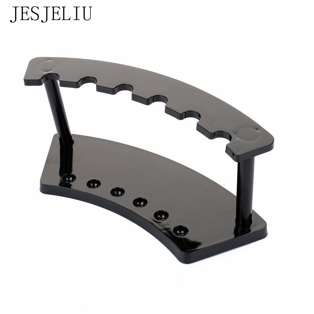 1PC Style Plastic Pen Display Holder Stand Rack Clear Black Pen Holder Desk organizer