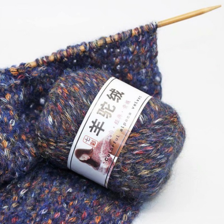 Mylb – mélange de fils tricotés en Laine, 50g/boule, épais, cachemire, pour tricot à la main, pull, chapeau, Laine, fil de crochet
