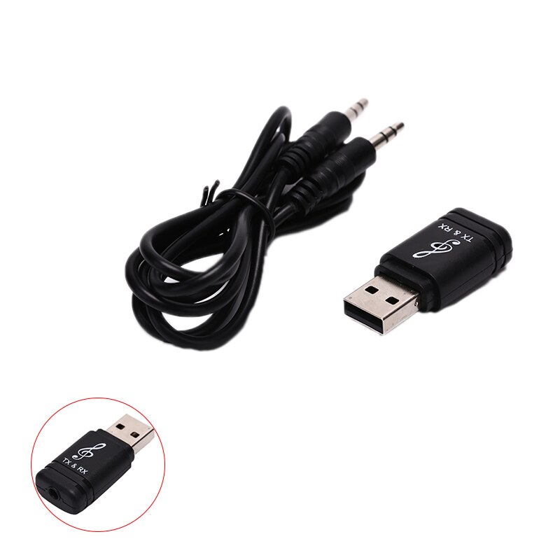 2 in 1 USB Bluetooth 5.0 Transmitter Receiver PC TV Speaker Wireless Adapter