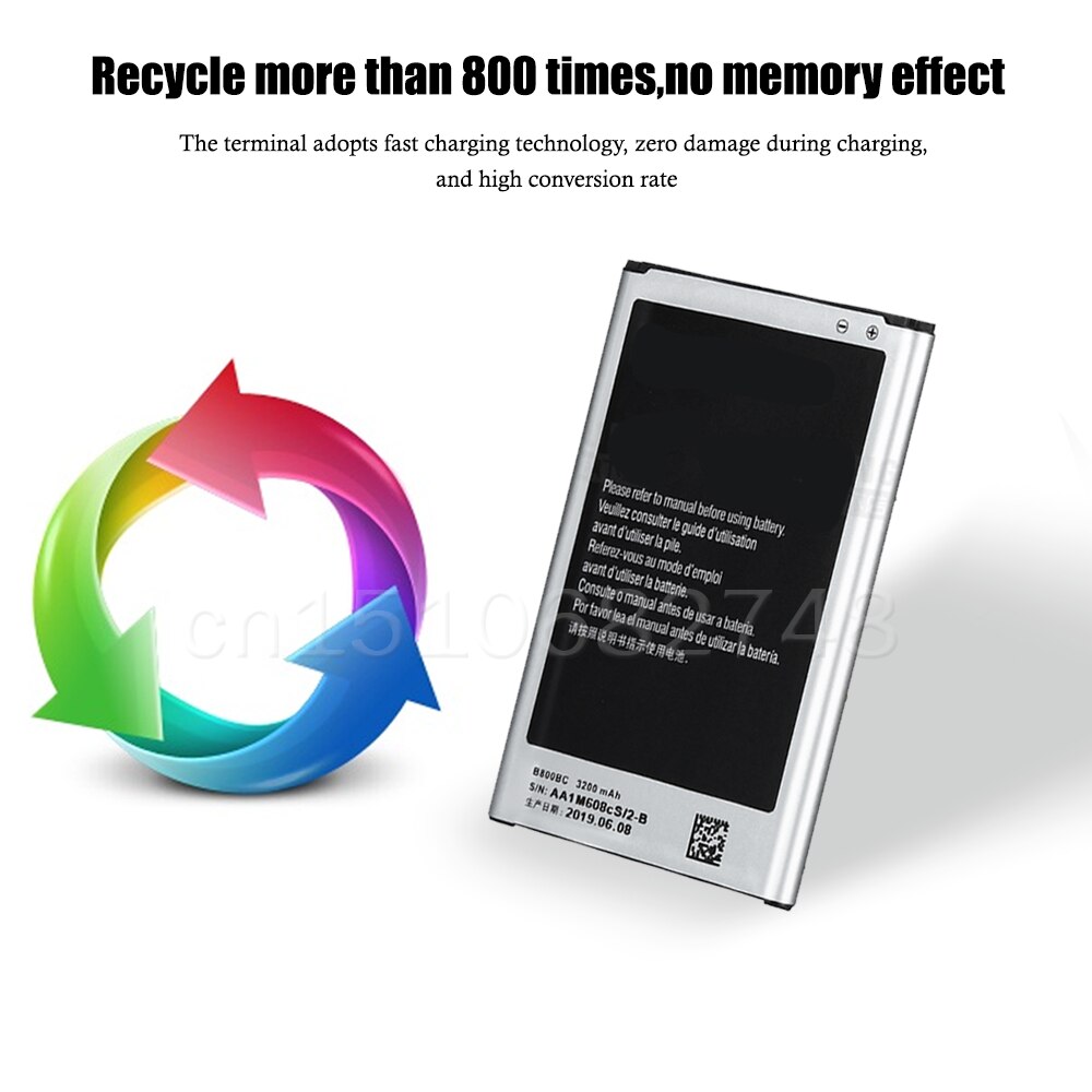 Rechargeable 3200mAh B800BC B800BU B800BE Lithium battery For Samsung Galaxy Note 3 N900 N9000 N9002 N9005 N9006 N9008 N9009