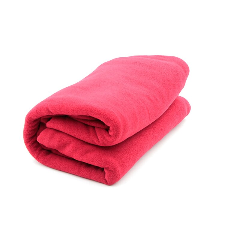 Sac de couchage en polaire pour l&#39;extérieur, sac de couchage de Camping, drap doublure, sac de randonnée, couverture, tente ultralégère, lit, voyage, randonnée: Red