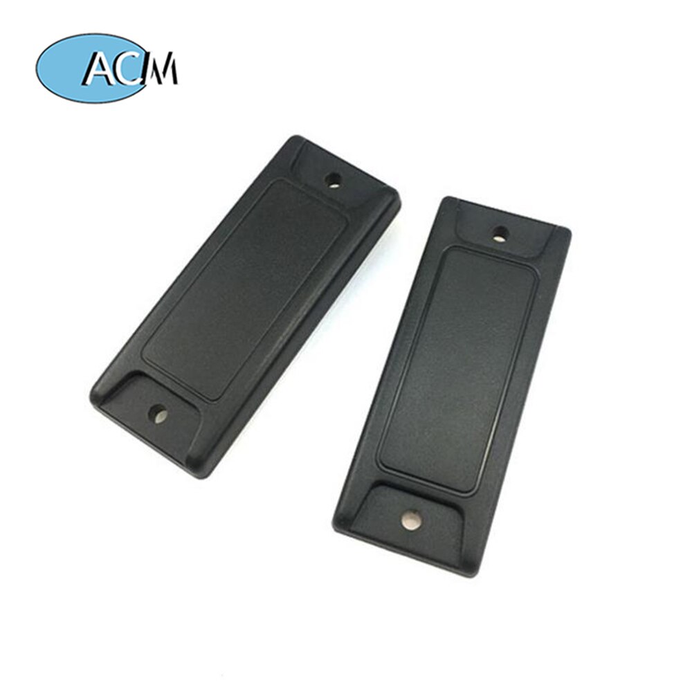 Fixed Assets Management Long Read Range 18000-6C ABS Sticker Label 860-960Mhz Rectangle UHF RFID Anti-Metal Tag