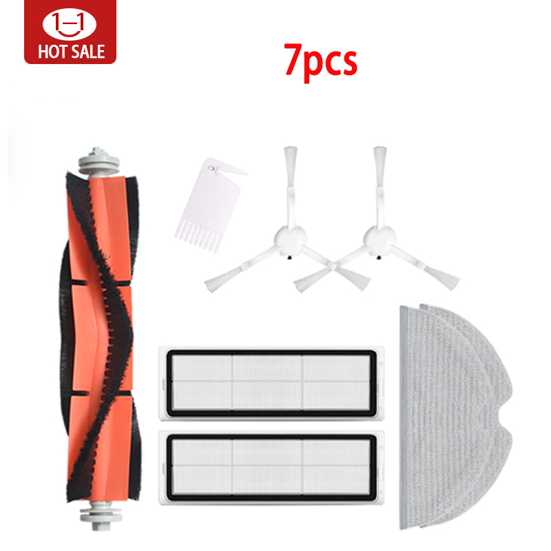 Xiaomi Mijia 1C 1T Mi robot aspirapolvere Dreame F9 filtro Hepa spazzola laterale principale Mocio panno robot aspirapolvere accessori
