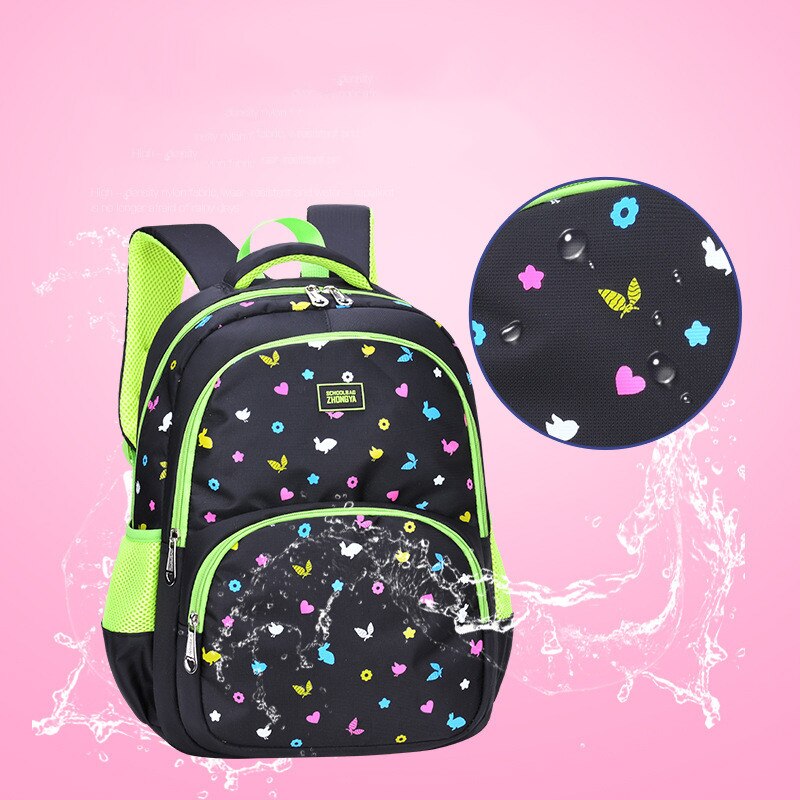 Girl Printing Primary Bookbag School Backpacks For Girls Boys Kids School Bags Children