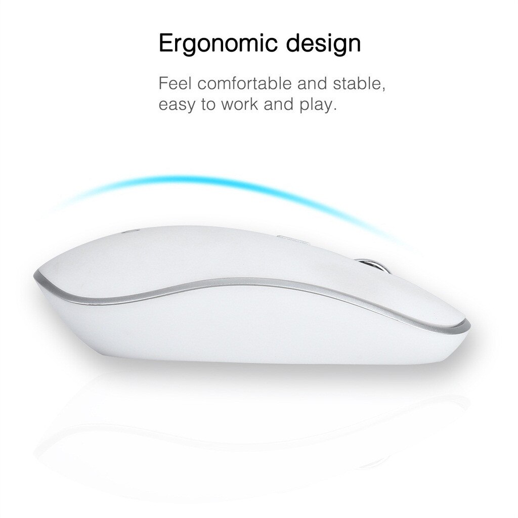 Mini Ultra-Thin Mute Mice 2.4 GH USB Wireless Keyboard Silent Mouse Set Combo Mause Silent Button Keyboard and Mouse Combo 2.4G