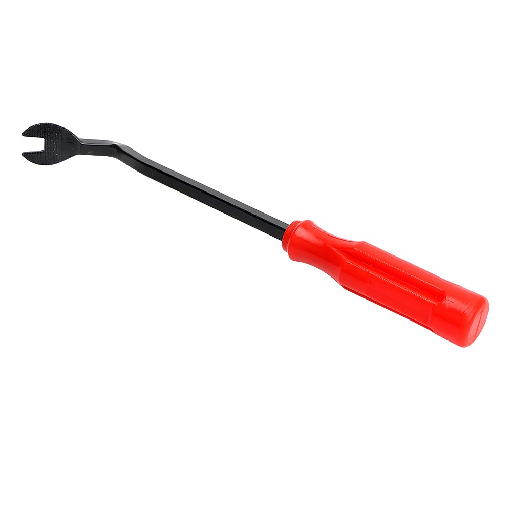 Diywork Car Door Panel Crowbar Staple Round Shank Flat Head Pointed Crowbar Universal Fastener Tool Repair Tools