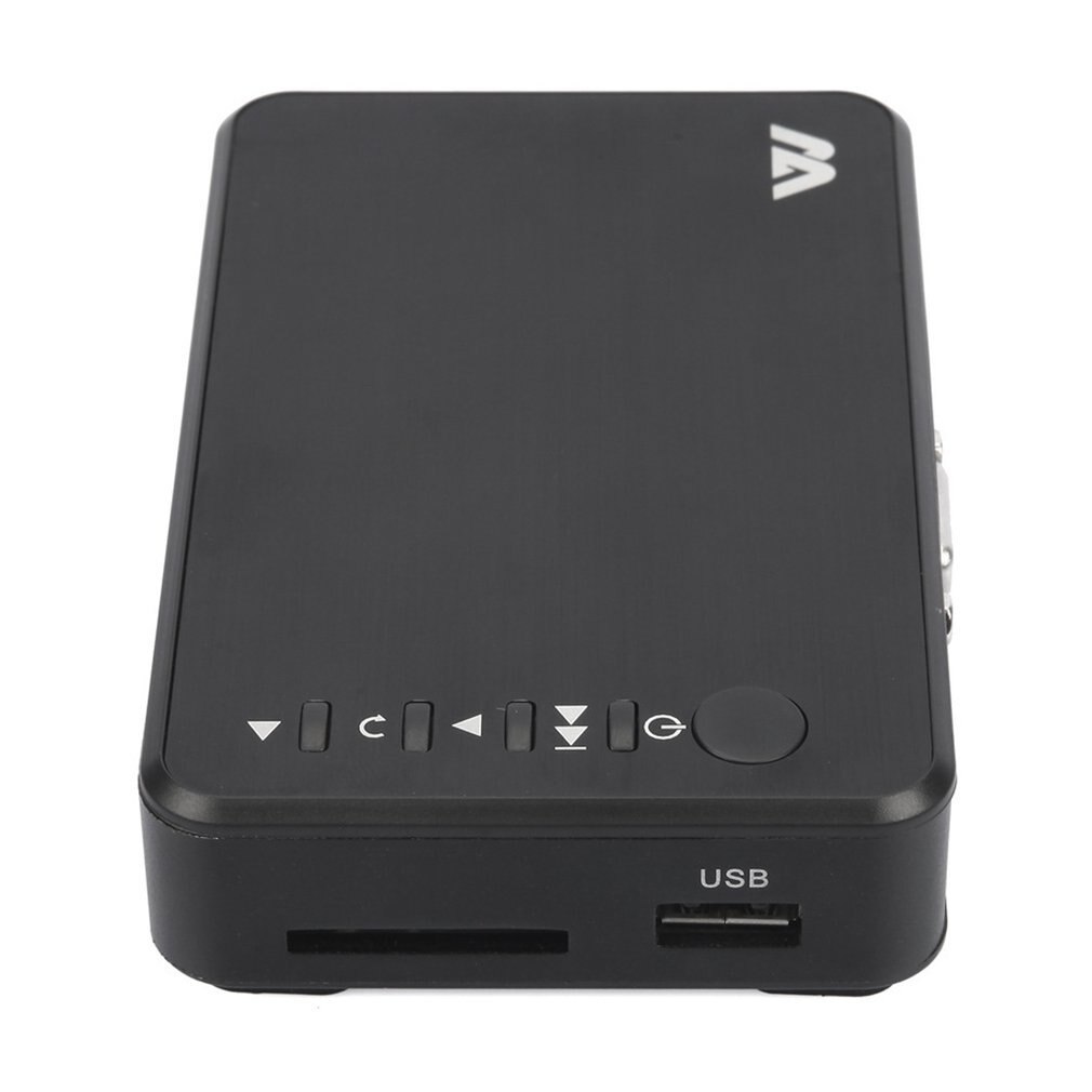 Mini 1080P HD Multimedia Player 5V/2A HDMI Multimedia TV BOX 3 Outputs HDMI/VGA/AV USB SD Card EU US UK AU Plug