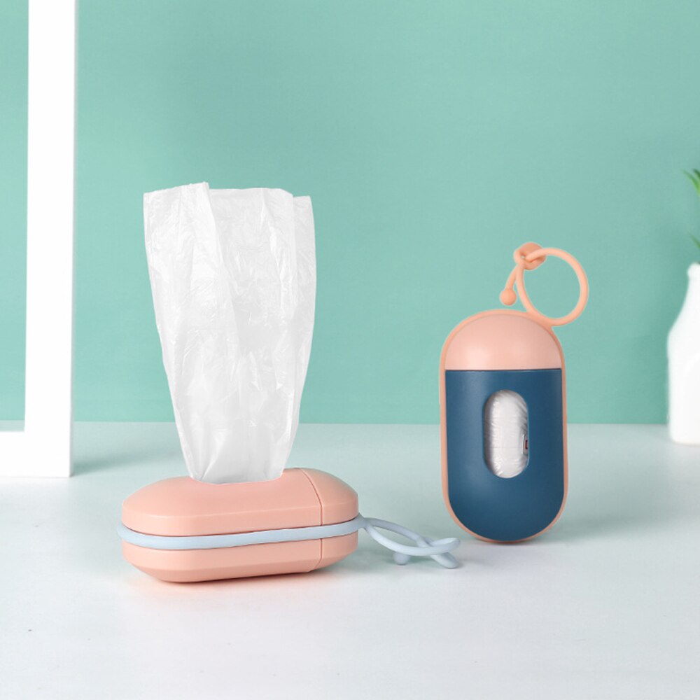 Bolsa de basura para recoger excrementos de perro, Set de bolsas para recoger basura, bolsa portátil para recoger excrementos, suministros para mascotas