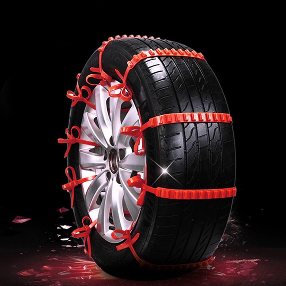 Uniwersalne łańcuchy śniegowe nylonowe łańcuchy przeciwpoślizgowe łańcuchy zimowe robić samochodów opony śnieżne opony zagęszczane