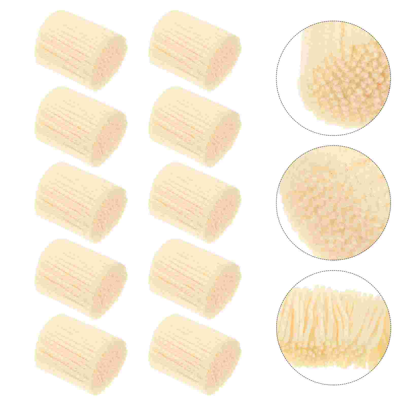 10 Rolls Yarns Knotted Rug Yarn Hook Rug Yarn Yarn Sewing Knitting Tools for Men Crafters: Beige