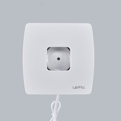 220V Ventilator Extractor Wall Mounted 4 Inch Exhaust Fan Low Noise Home Bathroom Kitchen Garage Air Vent Ventilation