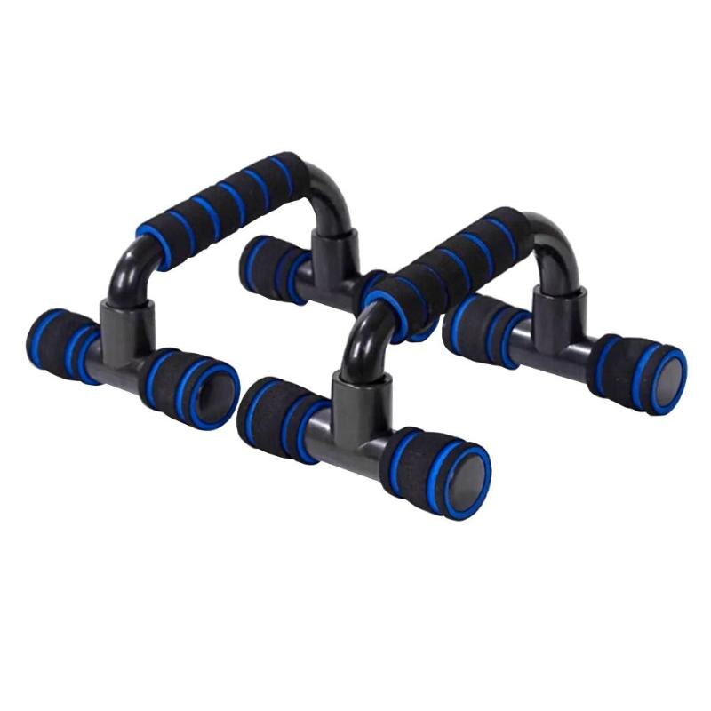 Plast h-formad sport push-up fäste arm muskel power trainer utrustning