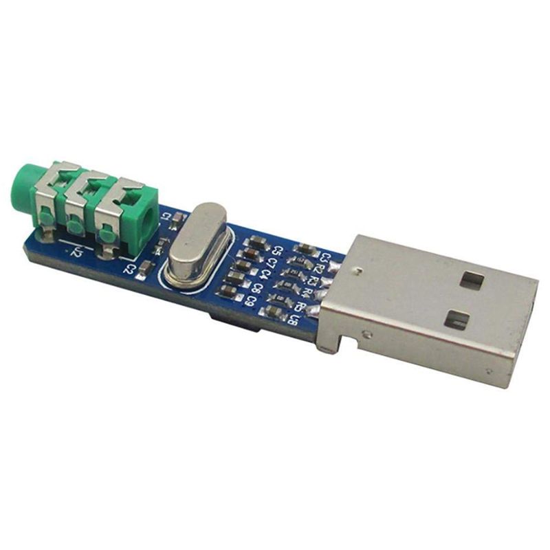 5V USB angetrieben PCM2704 Mini USB Soundkarte DAC Decoder Gremium für PC
