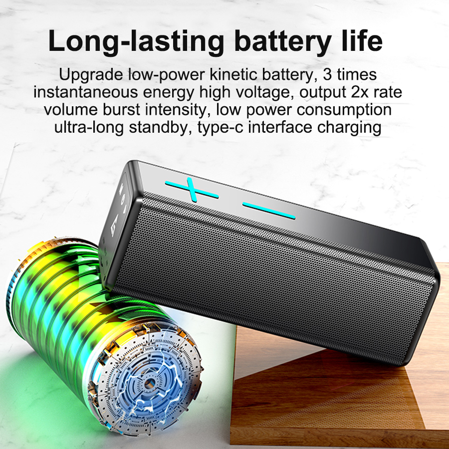 Mini Bluetooth-Compatibel Soundbar Luidspreker Kolom Draadloze Draagbare Outdoor Speaker Bass Sound Box Speaker Voor Pc Gamer Telefoon
