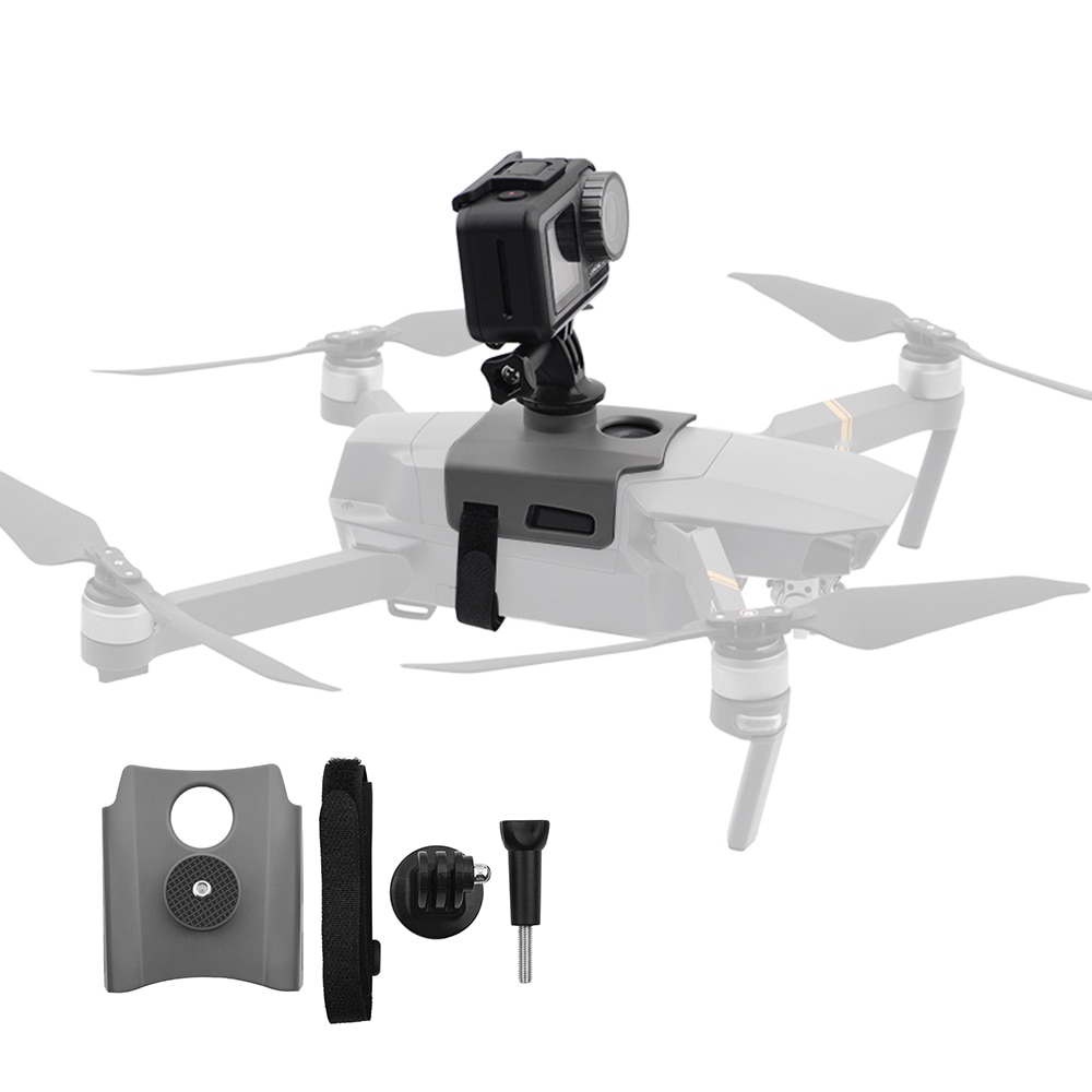 Flitslicht mount beugel Multifunctionele vaste camera drone accessoires Uitbreiding Kit voor DJI Mavic 2/Zoom Drone accessoires