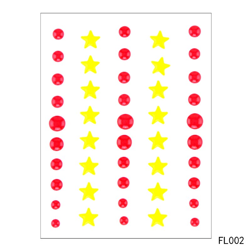 Hartvormige stickers, rol 9 kleuren, hartvorm, etiketten, zelfklevend, 4500 stuks, 2,5 cm, voor enveloppen, scrapbooking, cadeaustickers, doe-het-zelf handwerk