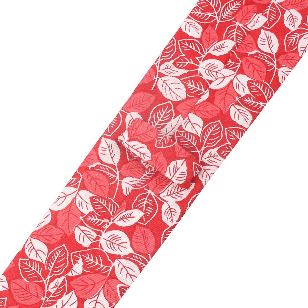 Bloemenprint Stropdas Voor Mannen Vrouwen Skinny Katoen Hals Voor Bruiloft Business Casual Mode Stropdassen Klassieke Pakken Slanke Hals ties