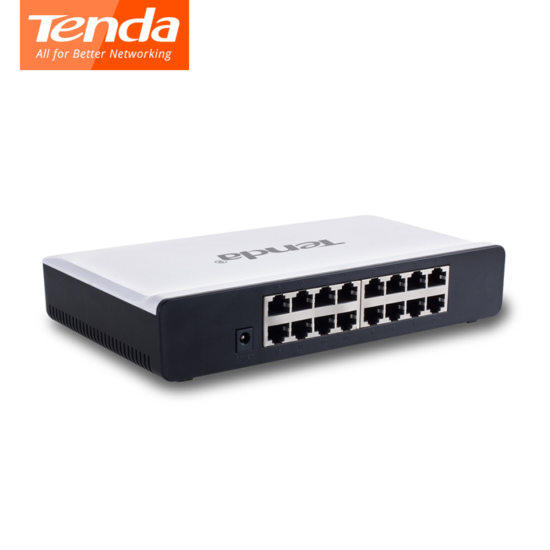 Tenda S16 16 Poorten 10/100 M Network Switchs 3.2 Gbps Switching Capaciteit snelle schakelaar