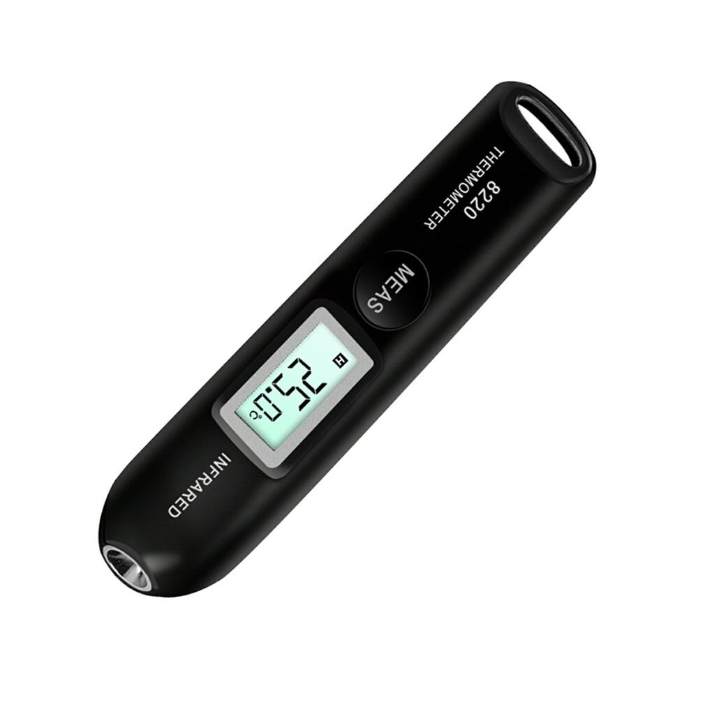 GM320S Mini Infrarood Elektronische Thermometer Draagbare Contactloze Temperatuur Meter Home Office Temperatuur Meter: Black