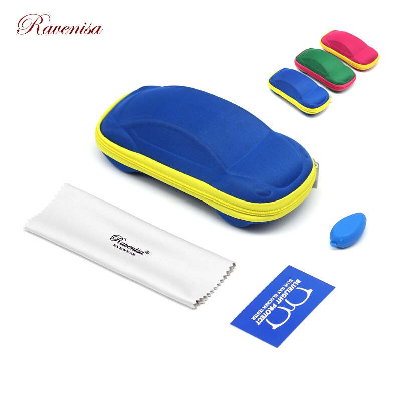 Trendy Cute Optical Blue Light Glasses For Boy Girls TR90 Pink Transparent Frame Round Computer Children Eyeglasses