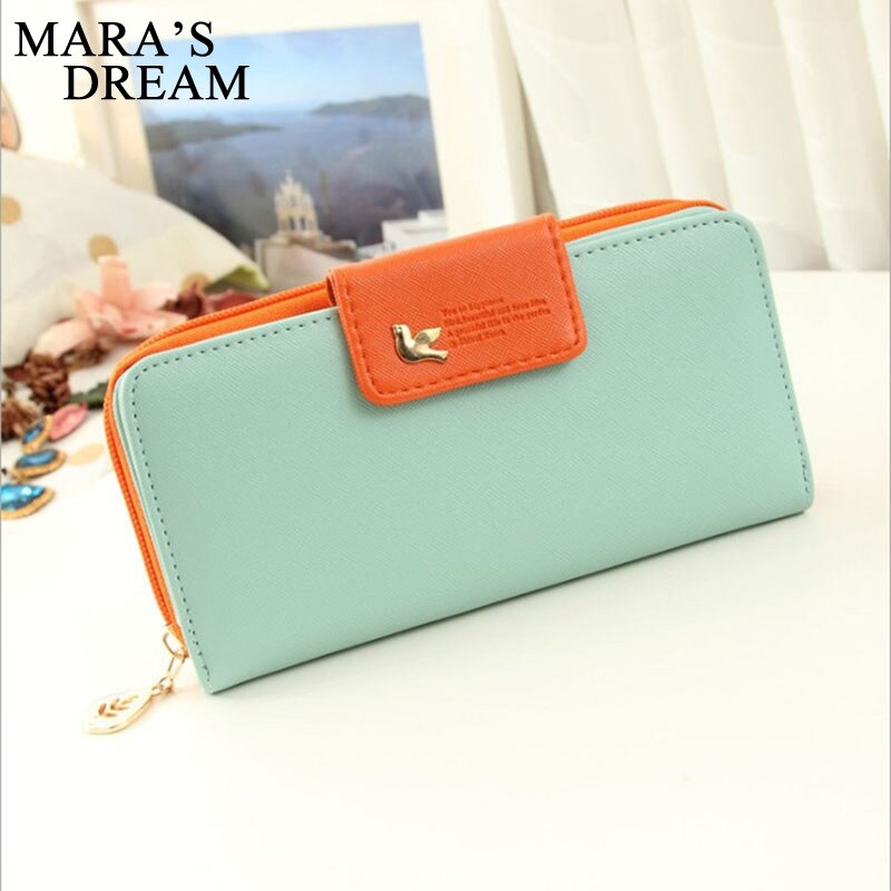 Mara's Dream Women's Wallet Leather Clutch Bag Hasp Wallet Zipper Long Purses Card Holder Fortnite Cosmetic Handbags