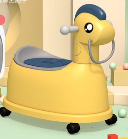 3 Colors Children's Potty soft Baby Potty Training Seat kids toilet potty chair: YELLOW