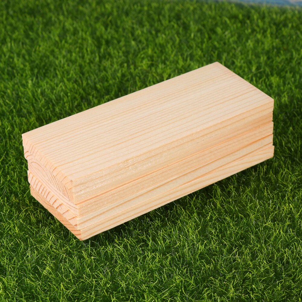 20Pcs Wood Boards Delicate Photography Wood Boards Photo Studio Background Props (Size 4x10cm)
