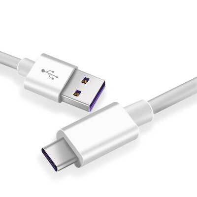 USB tipo C para Huawei P30 P20 Pro lite Mate20 10 Pro P10 Plus lite USB 5A sobrecargar Super cargador de Cable