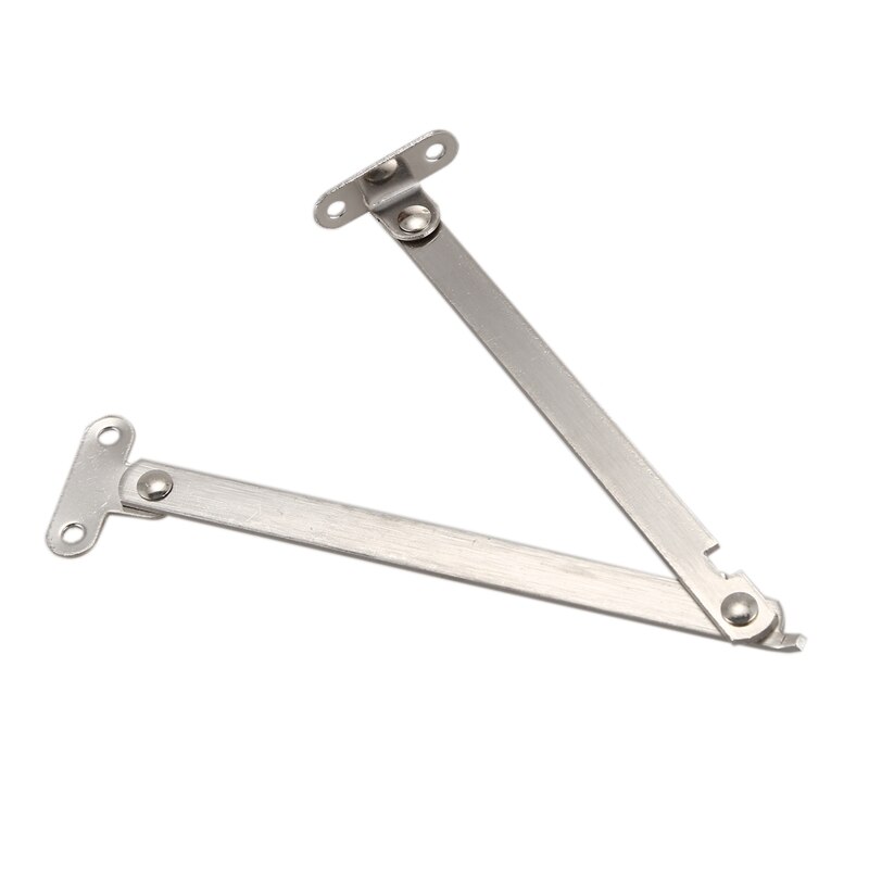 2 Pcs Metal Furniture Door Desk Lid Support Hinge Stay