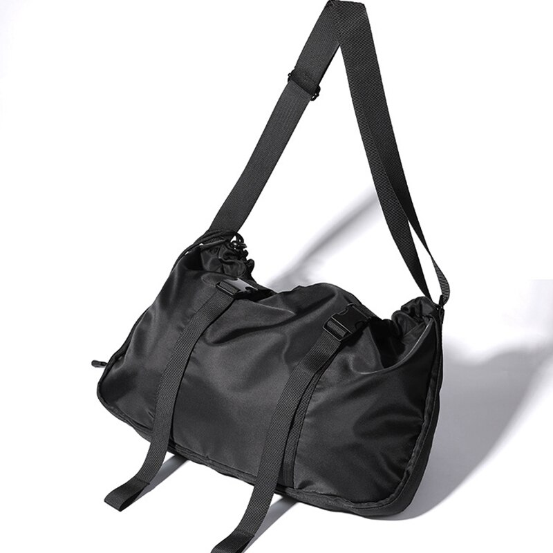 Schoudertas voor mannen en vrouwen, windsport-fitnesstas, nylon canvas reistas