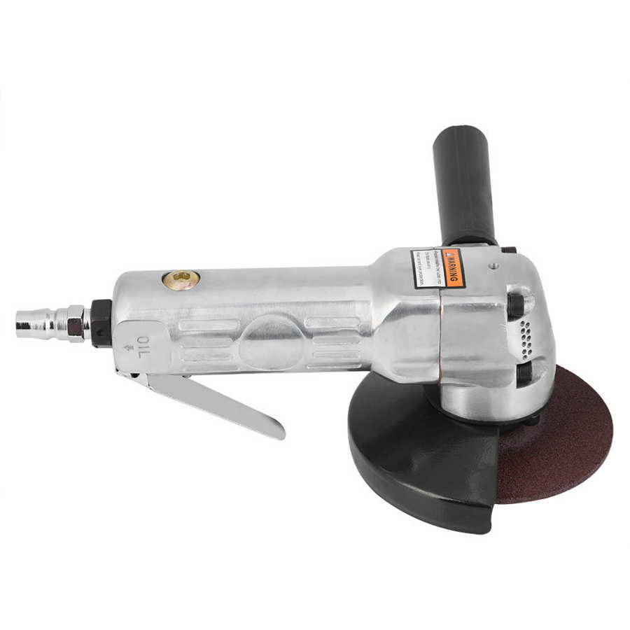 Pneumatic Polisher 4in Sanding Pad Angle Grinder Polisher Pneumatic Grinding Polishing Tool 11000rpm Pneumatic Grinding Tool