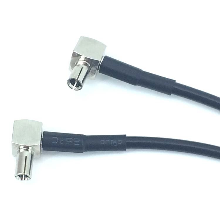 FME maschio a CRC9/TS9/Connettore SMA 3G 4G LTE antenna connettore divisore Combinatore RF Coassiale cavo a spirale per HUAWEI ZTE modem router: FME-doppio TS9