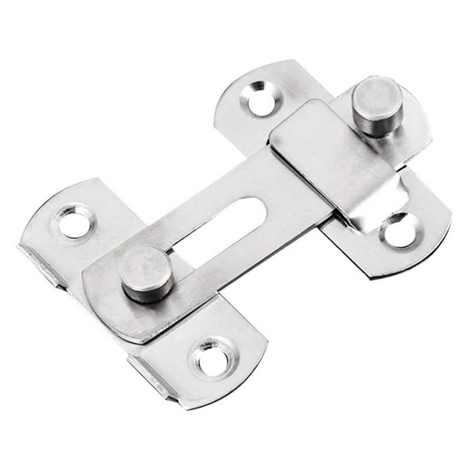 Stainless Steel Child Safety Cabinet Locks Sliding Door Snap Lock Durable Door Latch for Window Cabinet Fitting Room