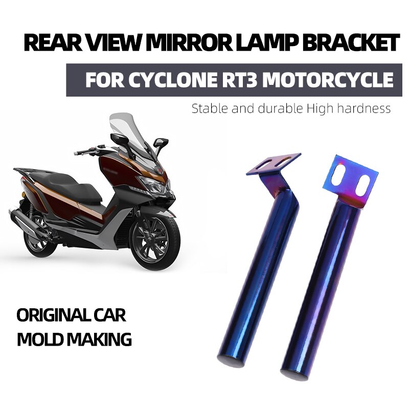 Für ZYKLON RT 3 RT3 Montage Lampe Halfter Stabile Motorrad Zubehör Stehen Blinker Nebel Licht Verlängerung Halterung Scheinwerfer
