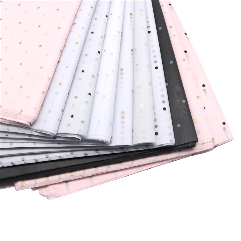 28Sheets/bag Tissue Paper Flower 50*70cm Packaging Home Decoration Festive &amp; Party Wedding DIY Packing Supplies