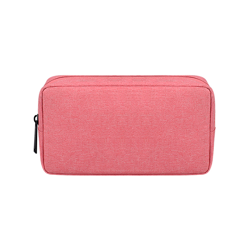 Laptop Power Opbergtas Multifunctionele Lading Pouch Travel Organizer Muis U-Schijf Data Lijn Pack Voor Macbook Notebook Accessoires: 12" / Roze
