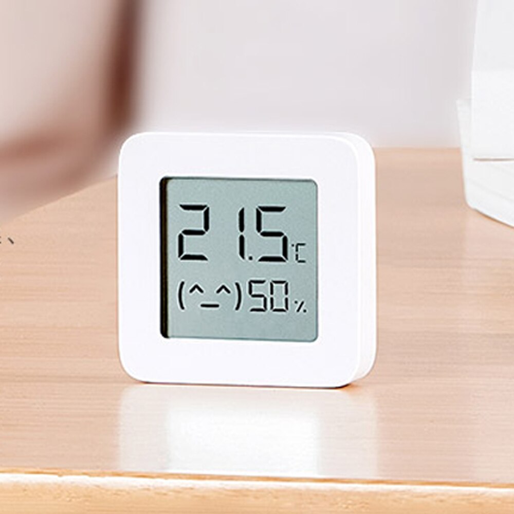 XIAOMI Mijia-termómetro Bluetooth 2, higrómetro eléctrico inteligente Digital inalámbrico, funciona con batería