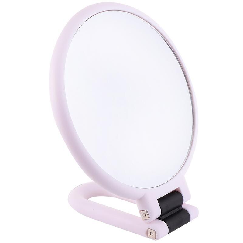 1Pc Duurzaam Draagbare Handige Make-Up Spiegel Double-Side Spiegel Voor Dames Vrouwelijke Vrouwen
